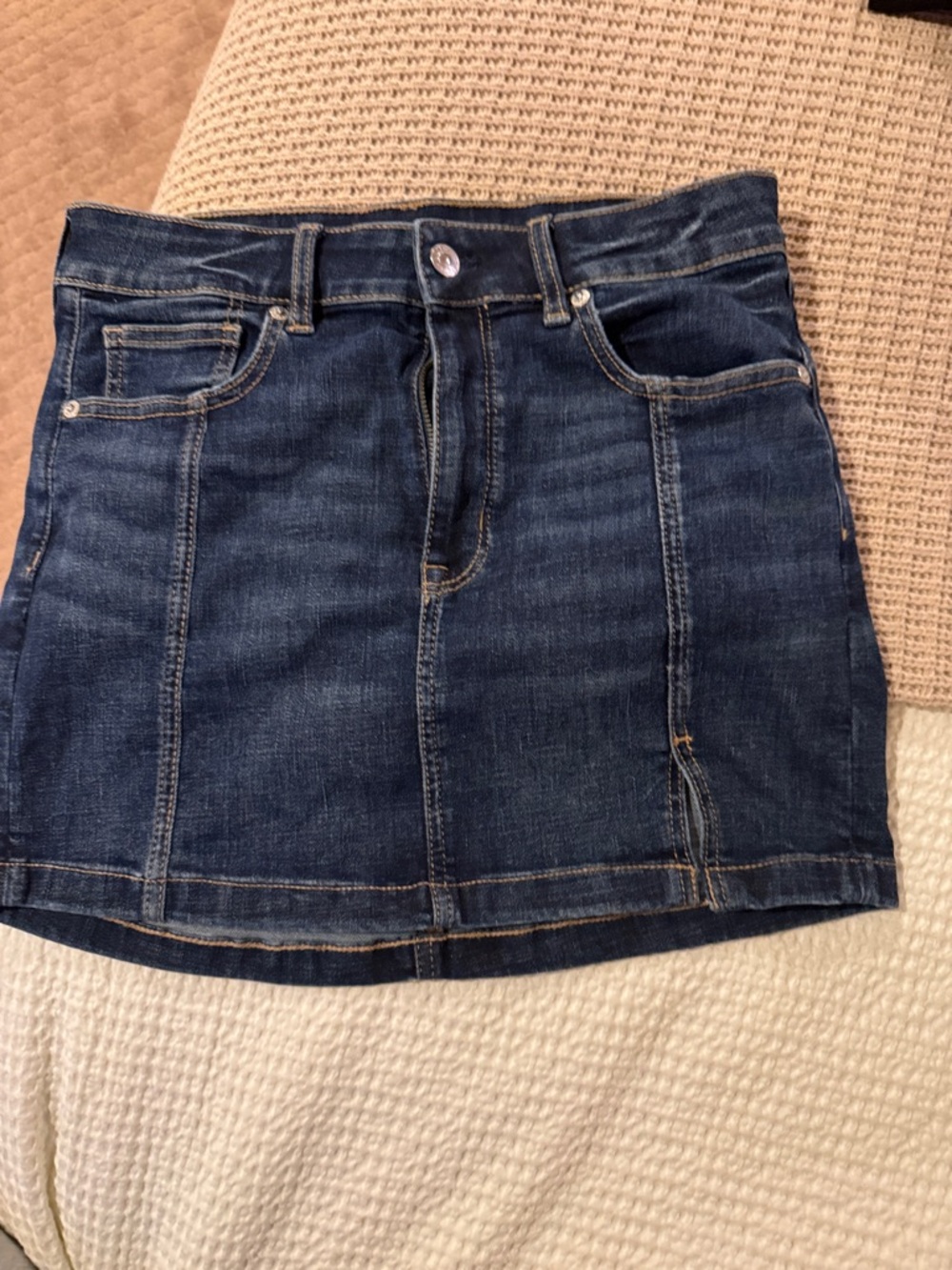 American Eagle Outfitters Indigo Denim Mini Skirt